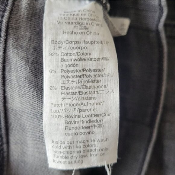 MADEWELL Mid Rise Skinny Jeans Raw Hem 27 - Picture 8 of 12